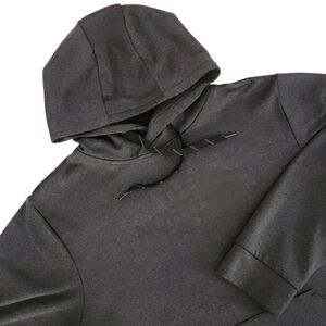 The North Face Men’s Heathered Charcoal Logo Fleece Pullover Hoodie M - like new